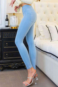 High Waist Skinny Jeans - Rags 2 Riches Shop