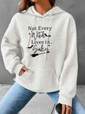 Full Size Graphic Textured Hoodie with Pocket - Rags 2 Riches Shop