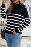 Striped Shoulder Detail Sweater - Rags 2 Riches Shop