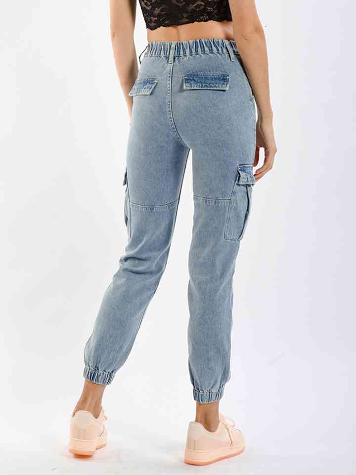 Full Size Buttoned Jeans - Rags 2 Riches Shop