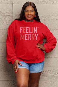 Simply Love Full Size Graphic Round Neck Sweatshirt - Rags 2 Riches Shop