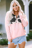 Half-Zip Long Sleeve Hoodie - Rags 2 Riches Shop