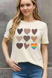 Simply Love Simply Love Full Size Heart Graphic Cotton Tee