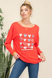 Celeste Full Size Heart Graphic Long Sleeve T-Shirt