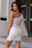 Sequin Cutout One-Shoulder Dress - Rags 2 Riches Shop