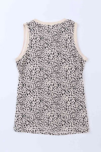 Printed Round Neck Tank