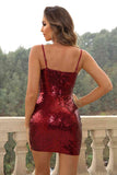 Sequin Spaghetti Strap Mini Dress - Rags 2 Riches Shop