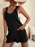 Full Size Scoop Neck Romper with Pockets - Rags 2 Riches Shop