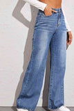 High Waist Wide Leg Jeans - Rags 2 Riches Shop