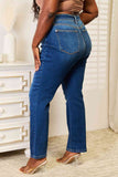 Judy Blue Full Size Straight Leg Jeans with Pockets