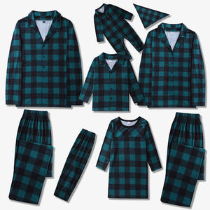 Men Plaid Shirt and Pants Set