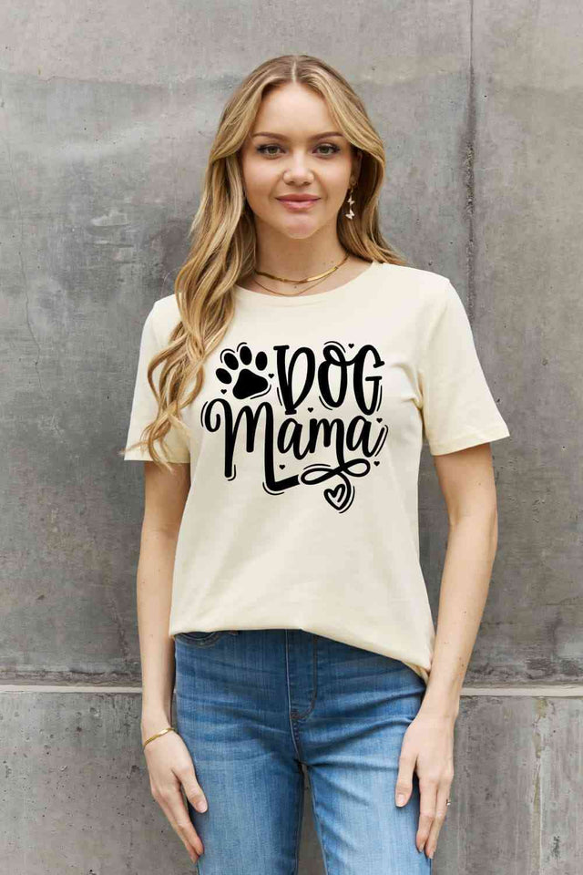 Simply Love Simply Love Full Size DOG MAMA Graphic Cotton T-Shirt