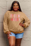 Simply Love Full Size Graphic Round Neck Sweatshirt - Rags 2 Riches Shop