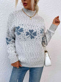 Four Leaf Clover Mock Neck Sweater - Rags 2 Riches Shop