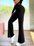 High Waist Bootcut Pants