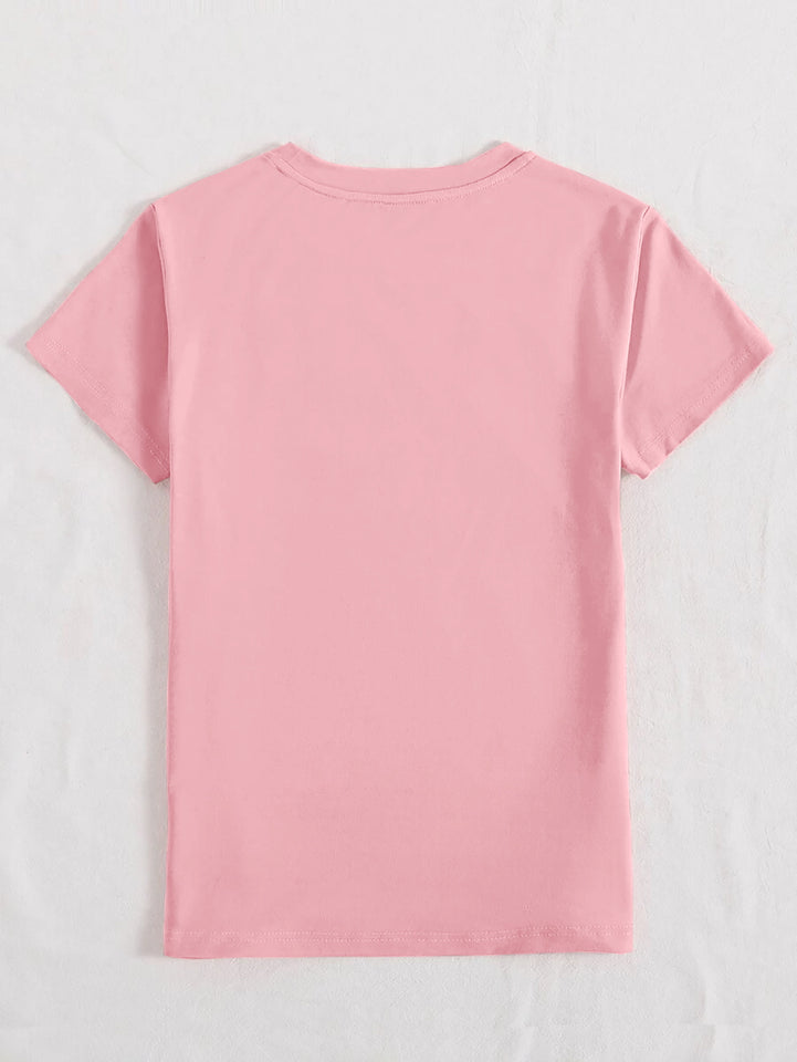 OH FOR PEEPS SAKE Round Neck T-Shirt