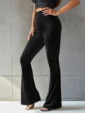 Ribbed High Waist Pants