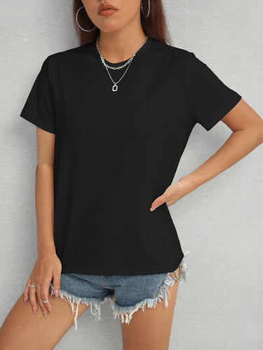 Round Neck Short Sleeve T-Shirt