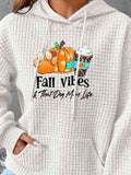 Full Size Graphic Drawstring Hoodie - Rags 2 Riches Shop