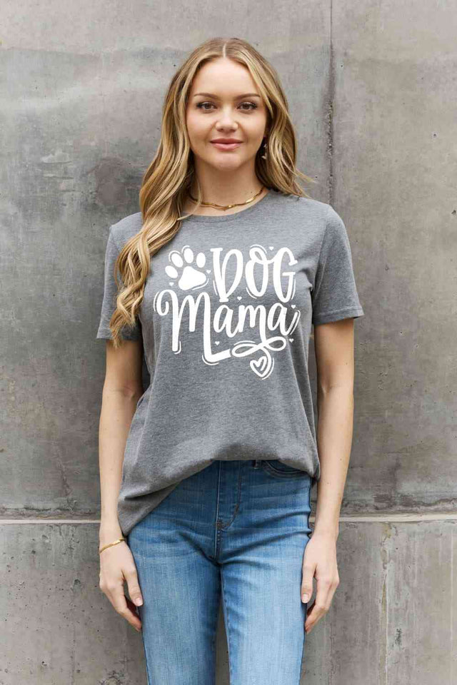 Simply Love Simply Love Full Size DOG MAMA Graphic Cotton T-Shirt