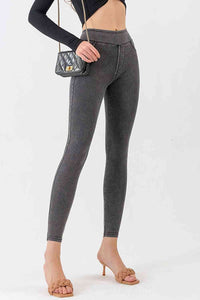 High Waist Skinny Jeans - Rags 2 Riches Shop