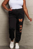 Simply Love Full Size Butterfly Graphic Sweatpants