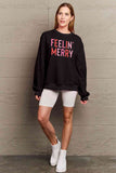 Simply Love Full Size Graphic Round Neck Sweatshirt - Rags 2 Riches Shop