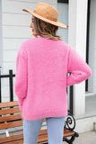 Turtle Neck Long Sleeve Pullover Sweater